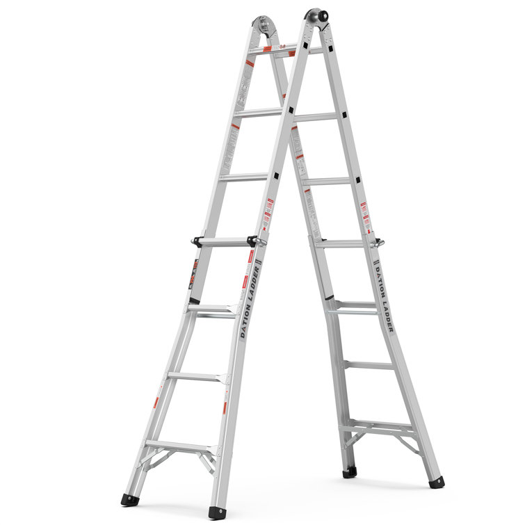 Foldable extension store ladder